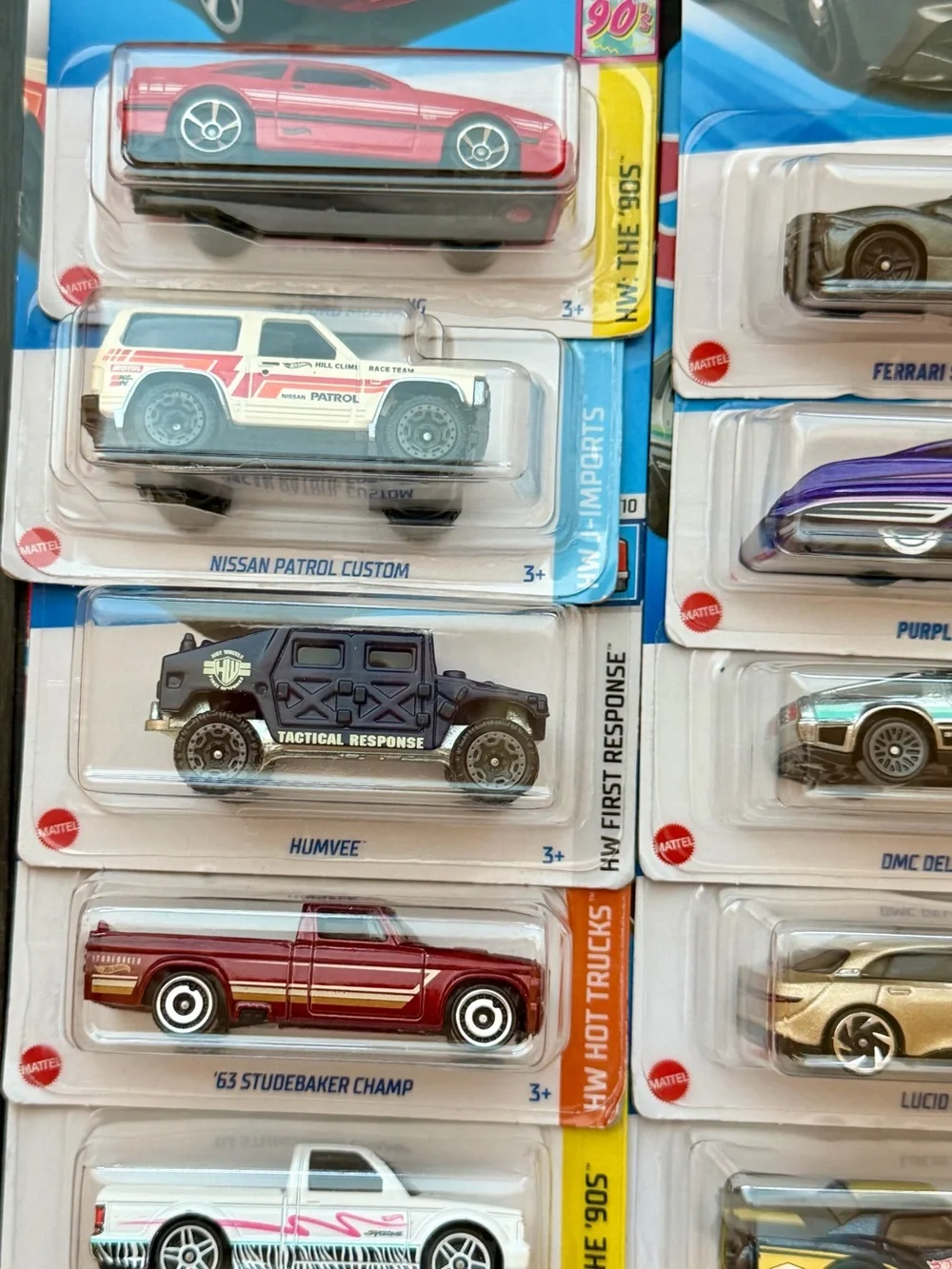 Bundle!! Buy one set, get the other for 5.00!  HotWheels Lot of 10 Die-Cast Cars